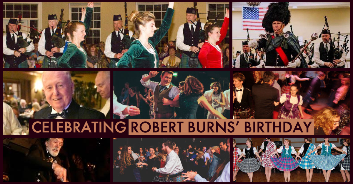 Burns Night Photo Collage